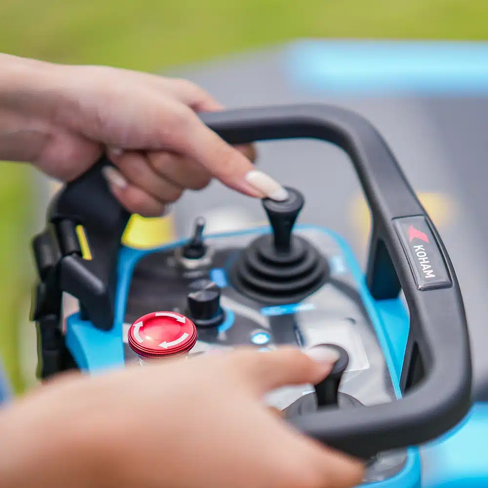 KOHAM KH LM8023B ELECTRIC LAWN MOWERS remot contol