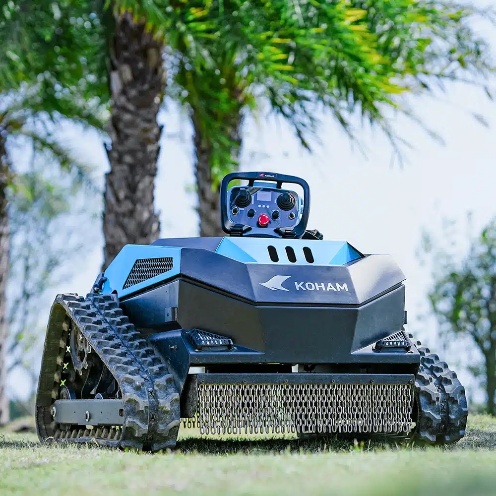 KOHAM KH LM8023B ELECTRIC LAWN MOWER FRONT VIEW