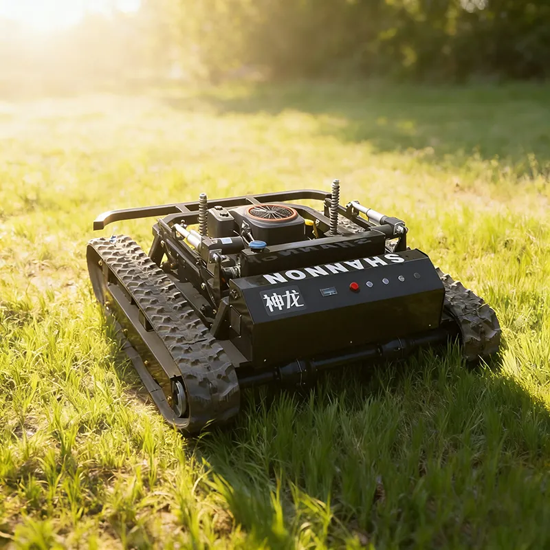 SN-1000DL Tracked Remote Control Slope Mower 1000mm Cutting Width - Image 2