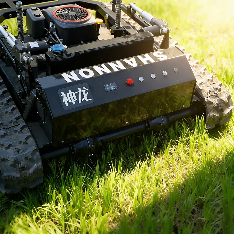 SN-800DL Heavy Duty Long Track Remote Control Tracked Mower - Image 3