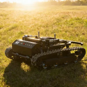 Alternative view of SN-800DL Heavy Duty Long Track Remote Control Tracked Mower