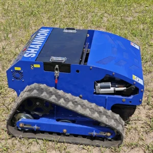 Alternative view of SN-550IEC Zero Emission Electric Remote Control Lawn Mower