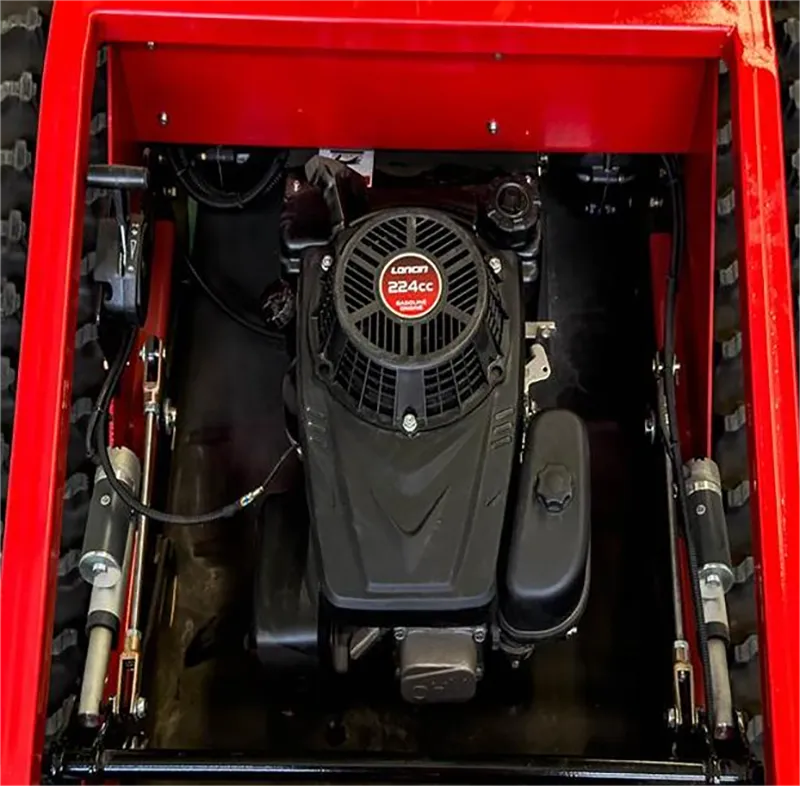 SN-600B Remote Control Tracked Lawn Mower with 225cc Engine - Image 4