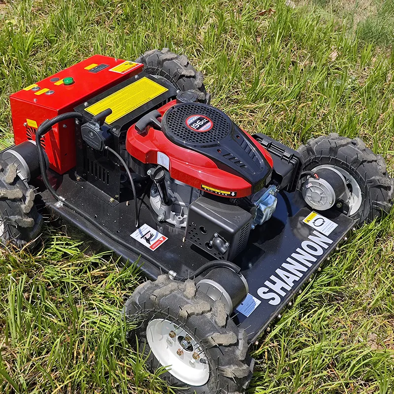 SN-550S Wheeled Remote Control Lawn Mower Lightweight Compact - Image 4