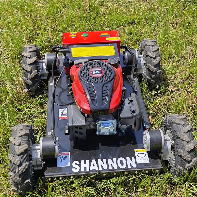 SN-550S Wheeled Remote Control Lawn Mower Lightweight Compact - Image 3
