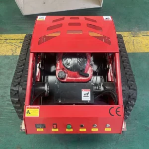 Alternative view of SN-550B Remote Control Tracked Slope Lawn Mower with 196cc Engine