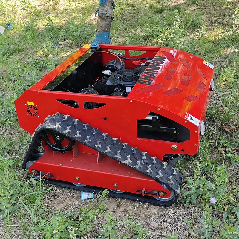 SN-800B Remote Control Tracked Lawn Mower with 450cc Engine - Image 4