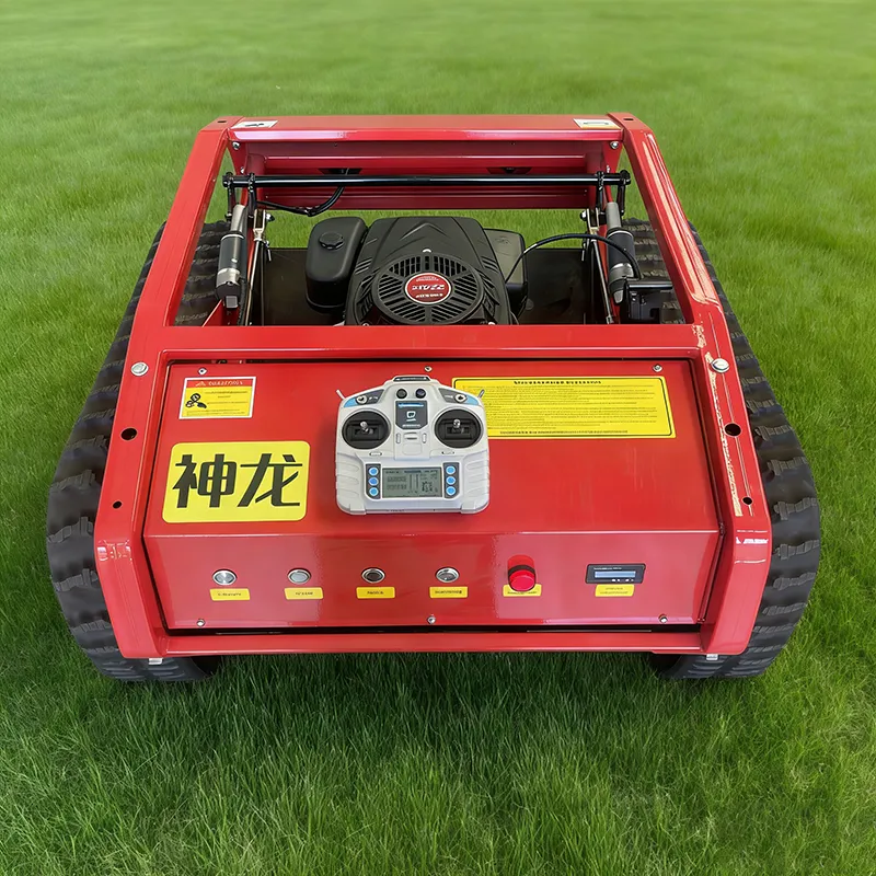 SN-600B Remote Control Tracked Lawn Mower with 225cc Engine - Image 3