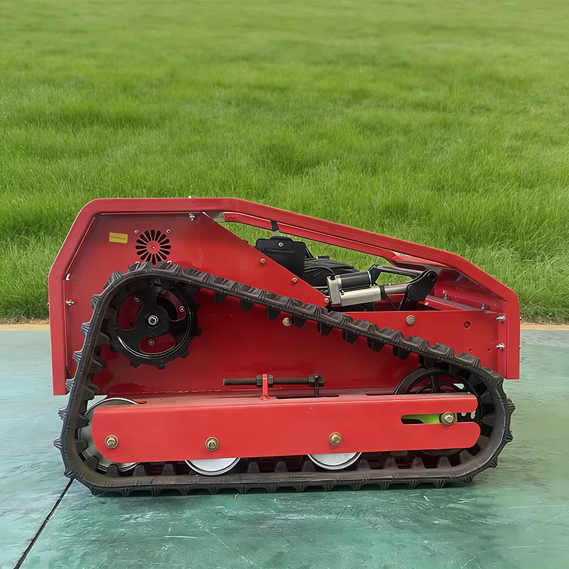 SN-600B Remote Control Tracked Lawn Mower with 225cc Engine - Image 2